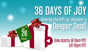 36 Days of JOY Unwrap the gift to discover a deeper deal